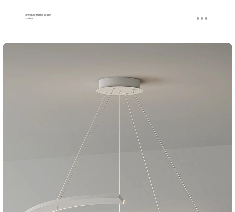Modern Home Decor Pendant Chandelier Lamps For Living Room