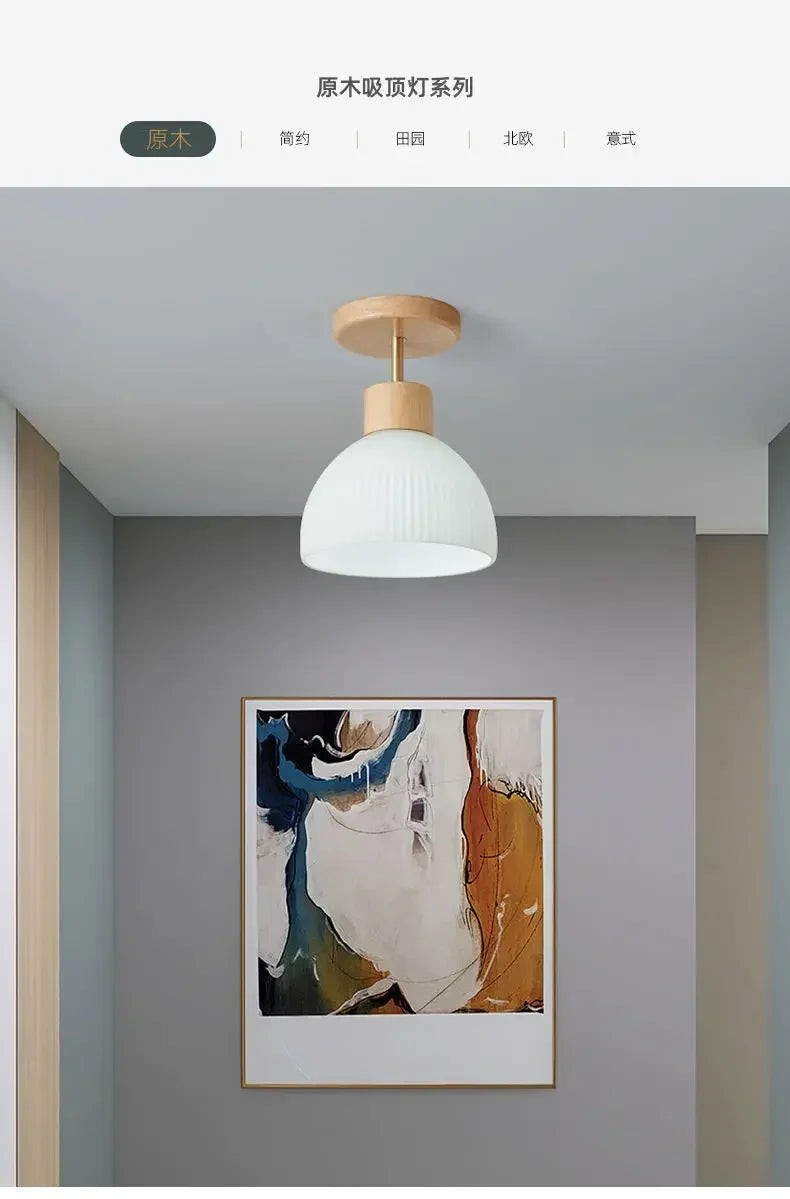Living Room Chandelier New Nordic Creative Japanese Style