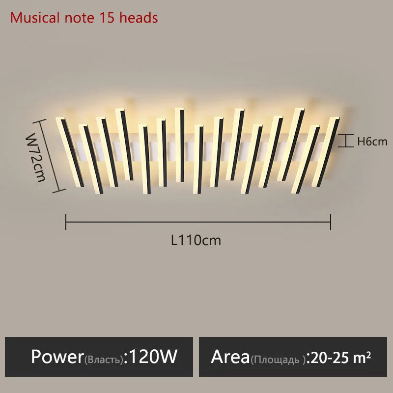 Modern Living Room Lamps Ceiling Light Interior Decoration