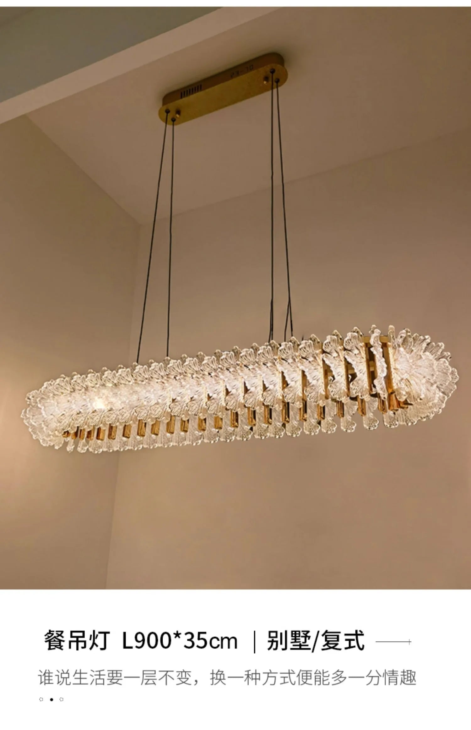French light luxury living room chandelier duplex staircase bedroom dining room creative flower beauty salon lighting fixtures