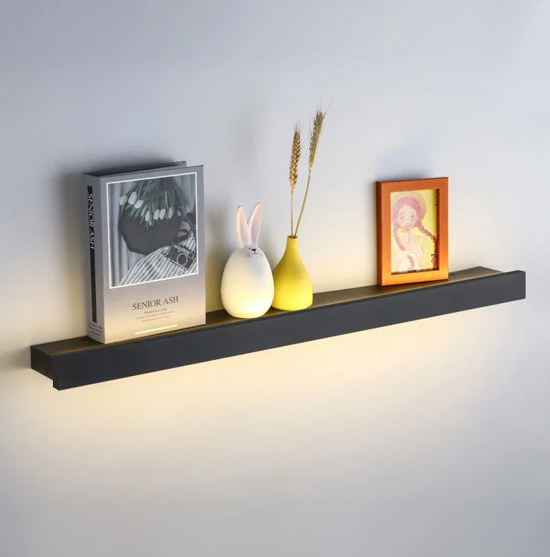 Bedroom Headboard Shelf Wall Light Nordic Modern Simple Long Strip Living Room Home Decor LED Lights Sofa Background Wall Lamp