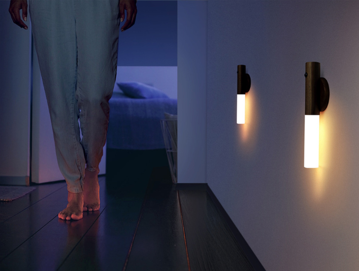 Wireless Night Light Corridors Porch Lights Motion Sensor Wall