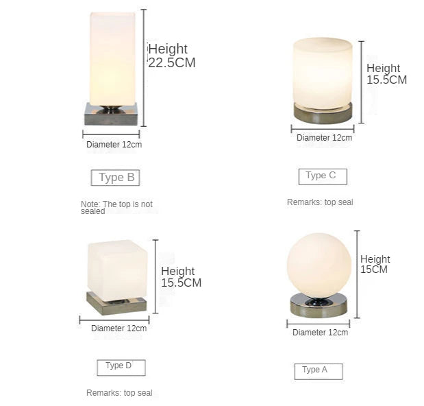 Bedroom side Table Lights Decorative