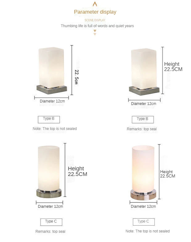 Bedroom side Table Lights Decorative
