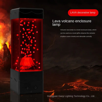 LED Lava Volcano Light Home Decoration Night Light Creative Children&