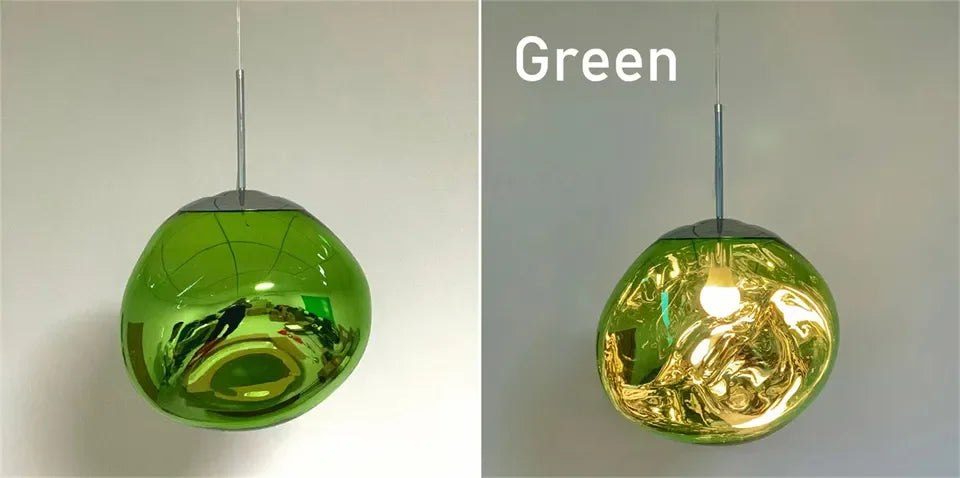 Nordic LED PVC Pendant Light Lava Home Decoration Living Room
