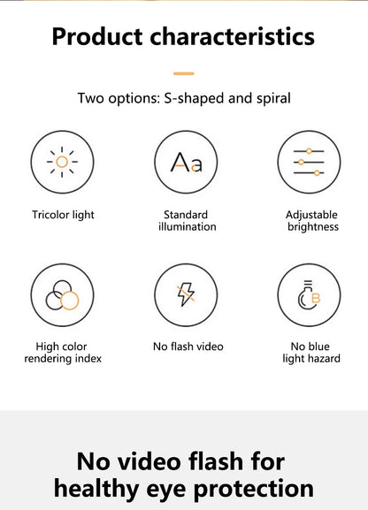 Bedroom Ring Night Lamp Living Room Three Color Dimmable Bed Lamp Led Night Lamp Ambient Light Desk Nightstand Table Accessories