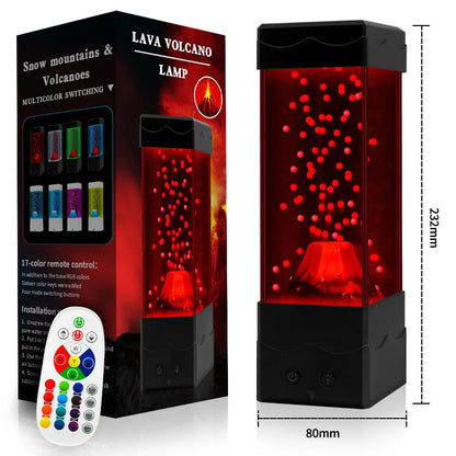 LED Lava Volcano Light Home Decoration Night Light Creative Children&