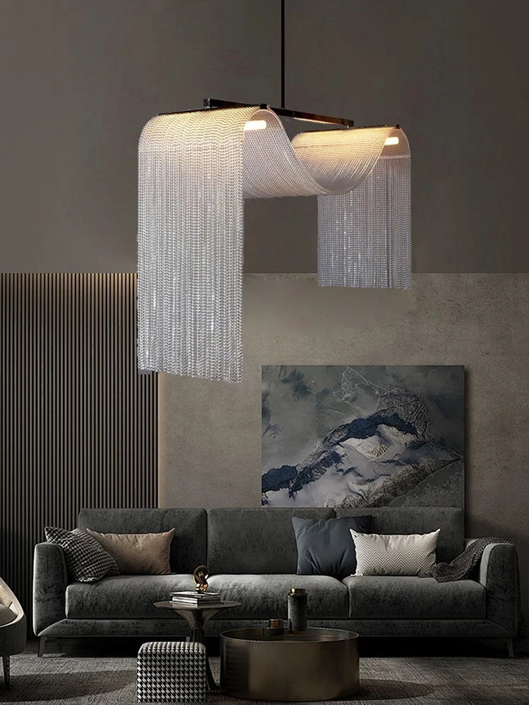 Living Room High Ceiling Home Deco Ideal Pendant Lights Modern