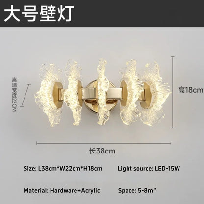 French light luxury living room chandelier duplex staircase bedroom dining room creative flower beauty salon lighting fixtures