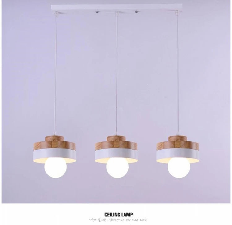 Modern Wood Chandelier Lighting for Cafe/Dining/Restaurant Interior  Lights