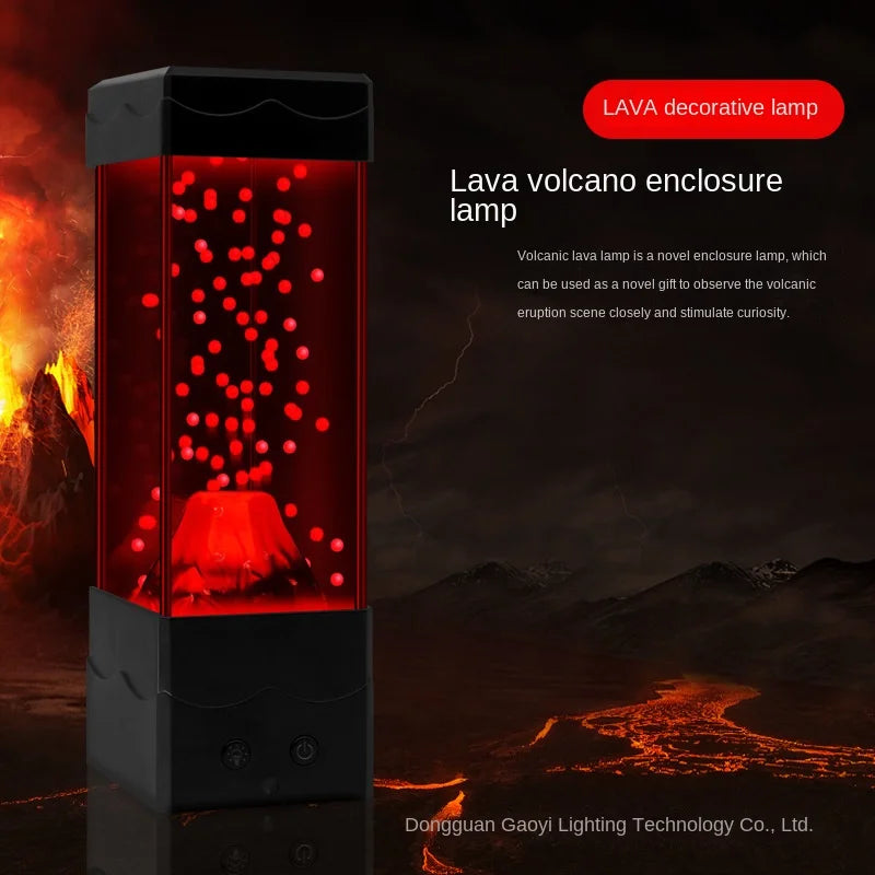 LED Lava Volcano Light Home Decoration Night Light Creative Children&