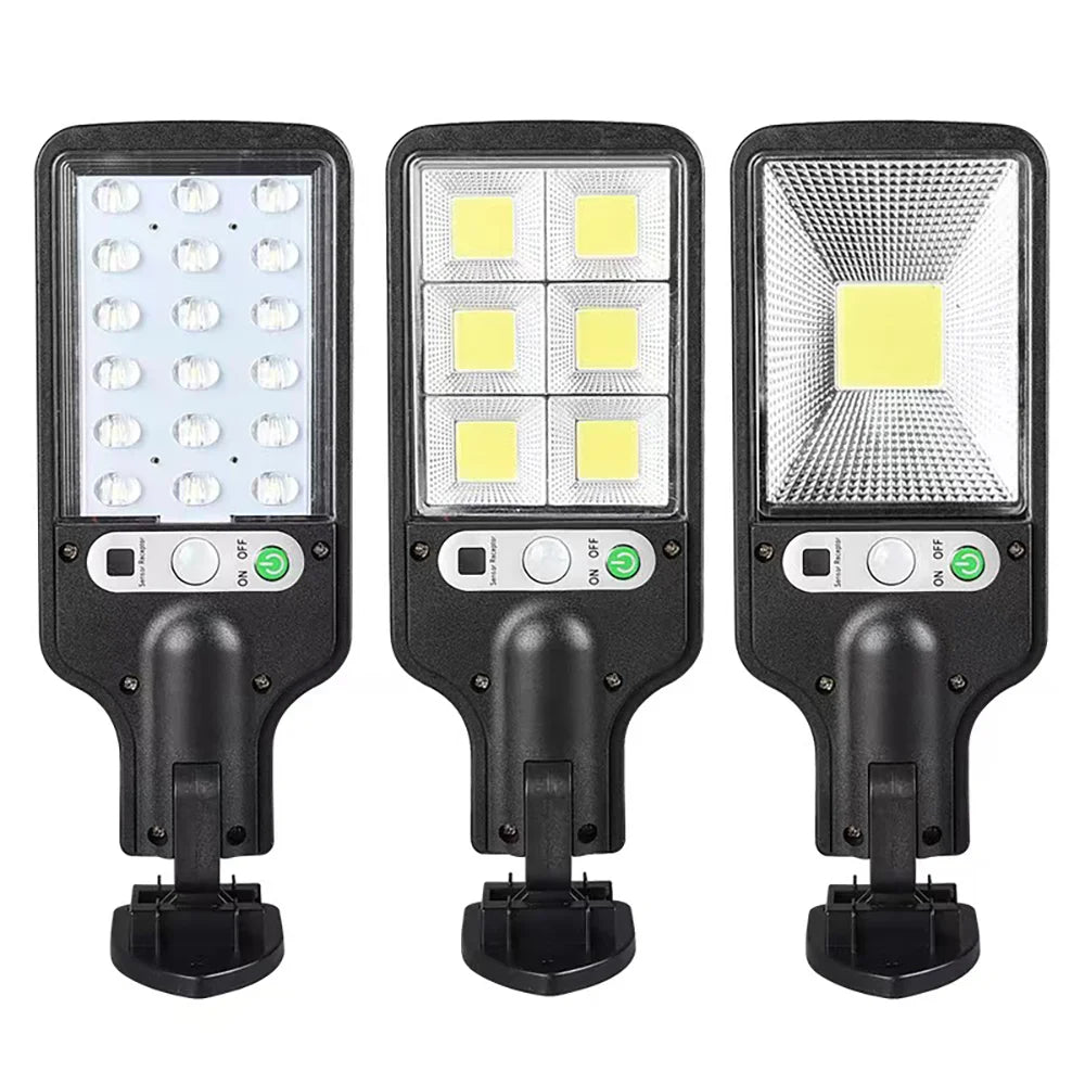 Solar Outdoor LED Wall Light with Human Body Waterproof