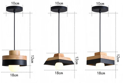 Modern Wood Chandelier Lighting for Cafe/Dining/Restaurant Interior  Lights