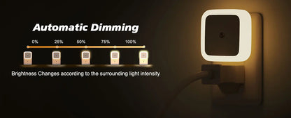 LED Atmosphere Lamp,Modern Decorative Lighting,EU Plug Touch Control Fixture,Portable Nightlight,Bedroom,Staircase