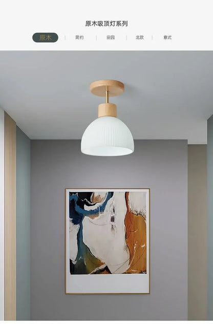Living Room Chandelier New Nordic Creative Japanese Style