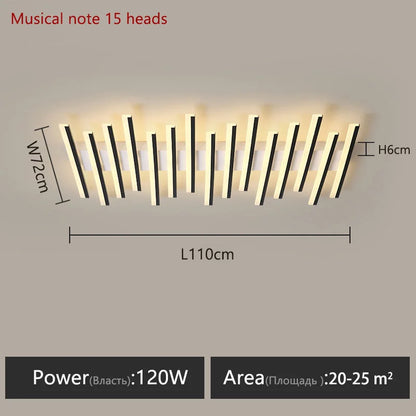 Modern Living Room Lamps Ceiling Light Interior Decoration