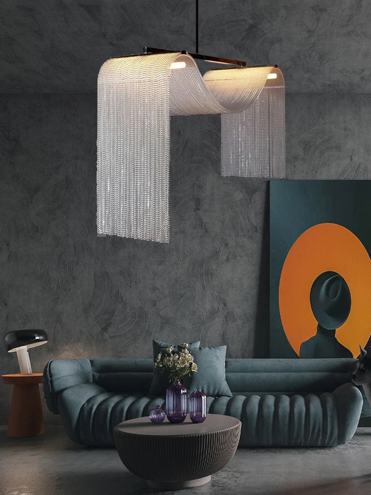 Living Room High Ceiling Home Deco Ideal Pendant Lights Modern