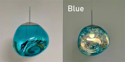 Nordic LED PVC Pendant Light Lava Home Decoration Living Room