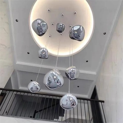 Nordic LED PVC Pendant Light Lava Home Decoration Living Room