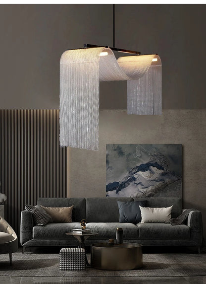 Living Room High Ceiling Home Deco Ideal Pendant Lights Modern