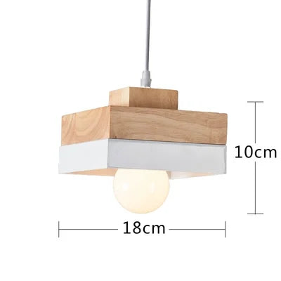 Modern Wood Chandelier Lighting for Cafe/Dining/Restaurant Interior  Lights