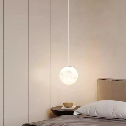 Bedside Pendant Lights Minimalist Modern TV Background Wall Light Lunar Astronaut Children&