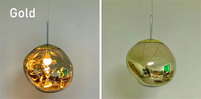 Nordic LED PVC Pendant Light Lava Home Decoration Living Room