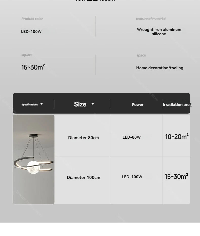 Modern Home Decor Pendant Chandelier Lamps For Living Room