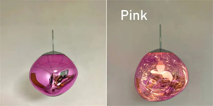 Nordic LED PVC Pendant Light Lava Home Decoration Living Room