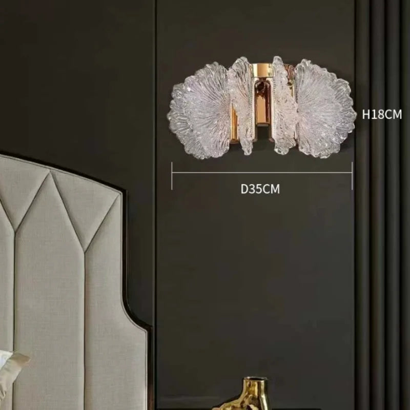 French light luxury living room chandelier duplex staircase bedroom dining room creative flower beauty salon lighting fixtures
