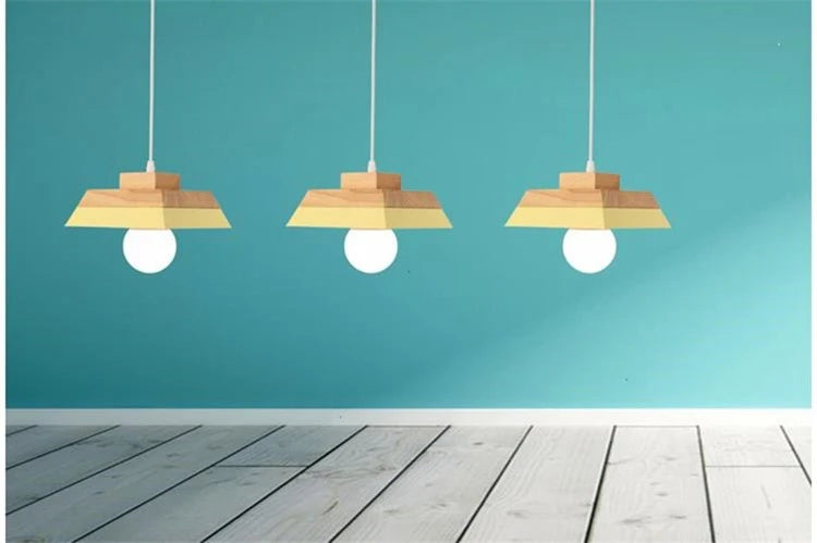 Modern Wood Chandelier Lighting for Cafe/Dining/Restaurant Interior  Lights