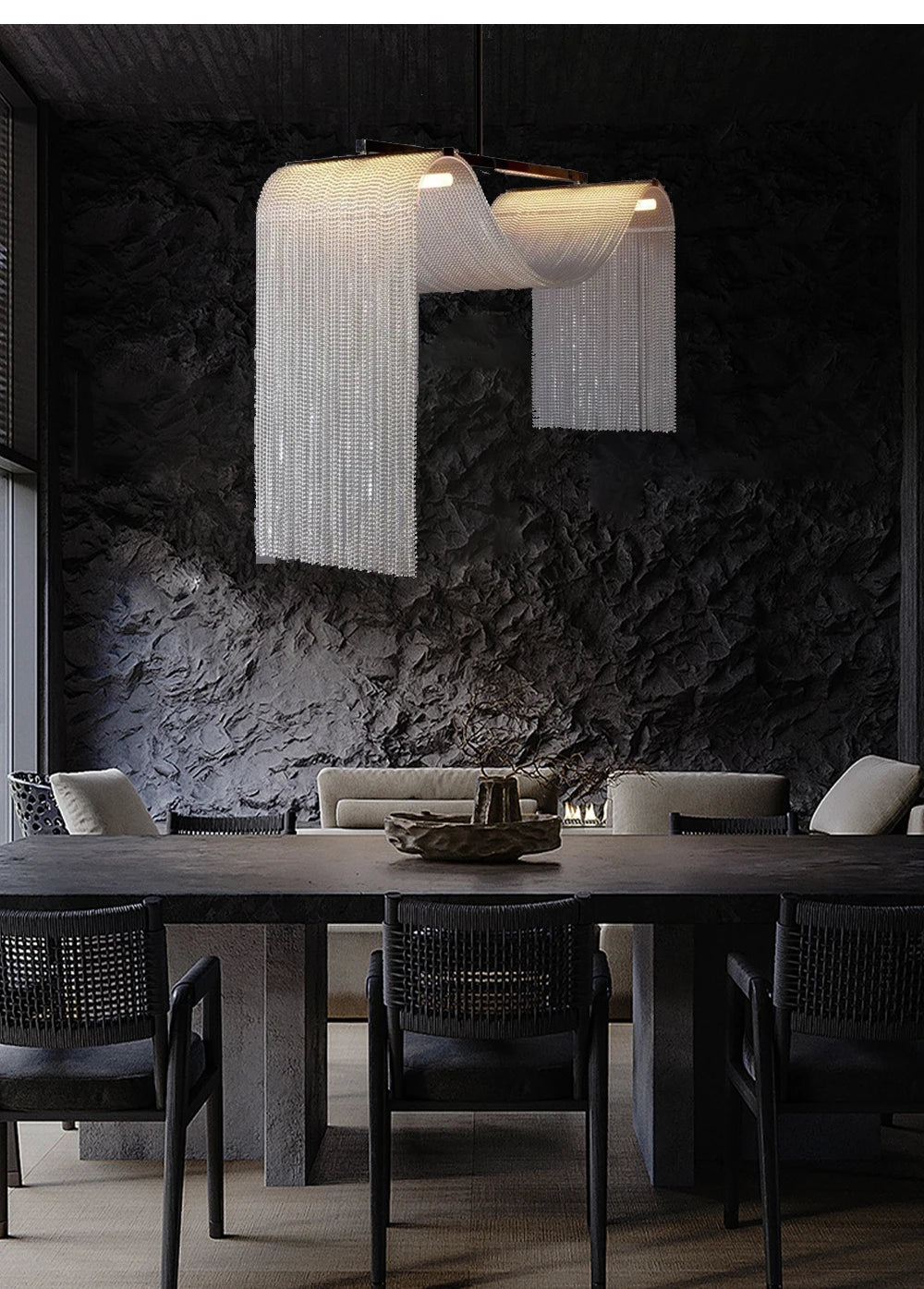 Living Room High Ceiling Home Deco Ideal Pendant Lights Modern
