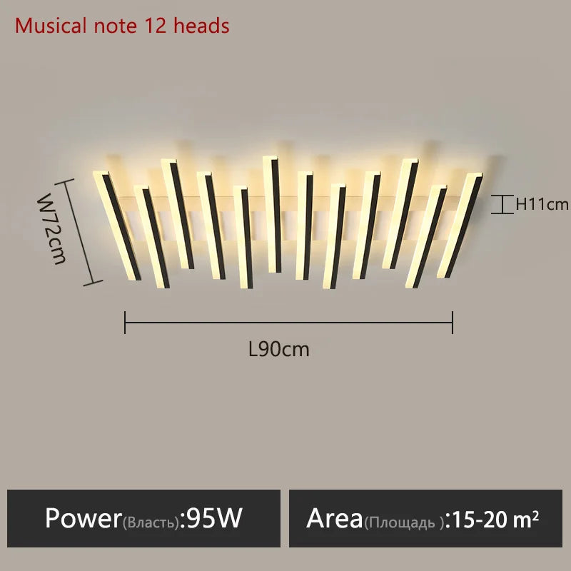 Modern Living Room Lamps Ceiling Light Interior Decoration