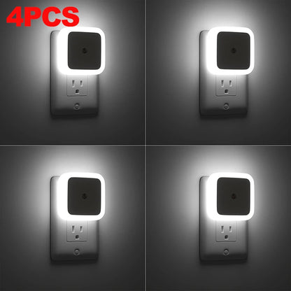 LED Atmosphere Lamp,Modern Decorative Lighting,EU Plug Touch Control Fixture,Portable Nightlight,Bedroom,Staircase